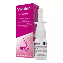 VIVIDRIN Azelastina 1 mg/ml solución para pulverización nasal, 10 ml