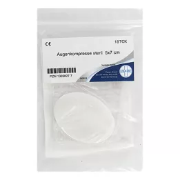 AUGENKOMPRESSE 50x70 mm estéril para botiquín de primeros auxilios, 1 ud