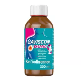 GAVISCON Suspensión oral dual de 500 mg/213 mg/325 mg, 300 ml