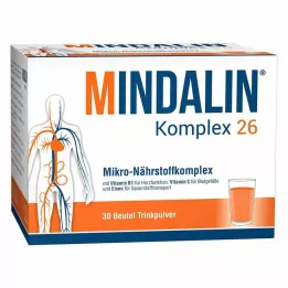 MINDALIN Complejo 26 en polvo, 30 uds