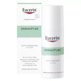 EUCERIN Fluido matificante DermoPure, 50 ml
