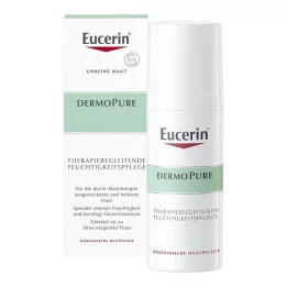 EUCERIN Hidratante DermoPure que acompaña la terapia, 50 ml
