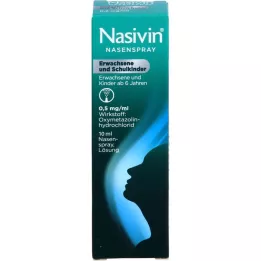 NASIVIN Spray nasal adultos y escolares, 10 ml