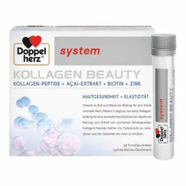 DOPPELHERZ Botellas para beber del sistema Collagen Beauty, 30 uds