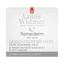WIDMER Crema facial Remederm UV 20 ligeramente perfumada, 50 ml