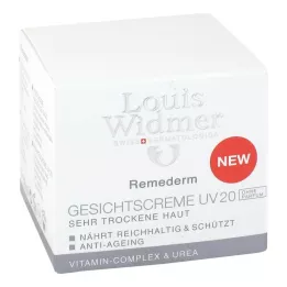 WIDMER Crema facial Remederm UV 20 sin perfume, 50 ml