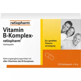VITAMIN B-Complexratiopharm Cápsulas, 120 pz