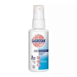 SAGROTAN Spray desinfectante para higiene personal, 100 ml