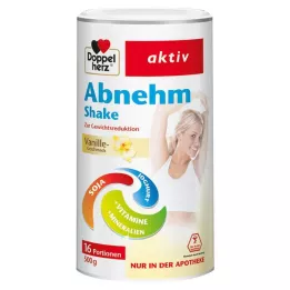DOPPELHERZ Batido para bajar de peso con sabor a vainilla en polvo, 500 g