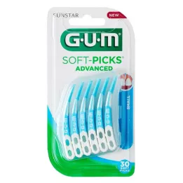 GUM Picks blandos avanzados pequeños, 30 pz