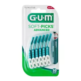 GUM Picks blandos avanzados grandes, 30 pz