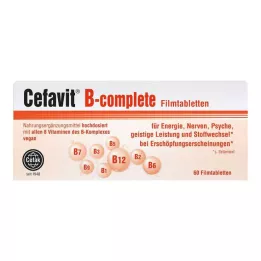 CEFAVIT Comprimidos recubiertos con película B-complete, 60 uds