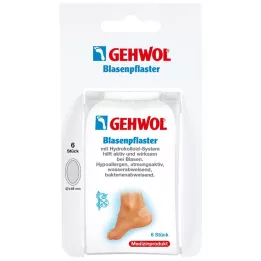 GEHWOL Apósito para ampollas grande, 6 piezas