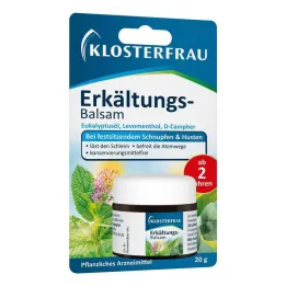 Bálsamo para el alivio del resfriado Klosterfrau, 20 g