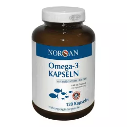 NORSAN Cápsulas de Omega-3, 120 uds