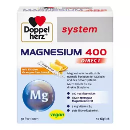 DOPPELHERZ Sistema de magnesio 400 DIRECT en pellets, 30 uds