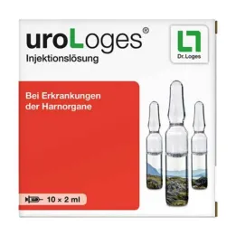 solución inyectable uroLoges®, 10 x 2 ml