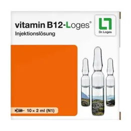 VITAMIN B12-LOGES Ampollas de solución inyectable, 10X2 ml