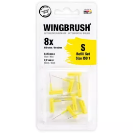 Set de recarga de alas Conjunto de pinceles interdentales ISO 2 S, 8 pz