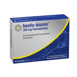 Benfo-biomo 300 mg comprimidos recubiertos con película, 30 piezas