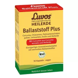 LUVOS Cápsulas de fibra orgánica Healing Clay Plus, 30 unidades