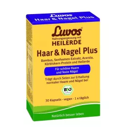 Luvos Heilerde Organic Hair &amp; Nail Plus Capsules, 30 pz