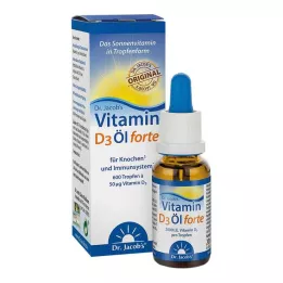 VITAMIN D3 ÖL Gotas forte del Dr. Jacob, 20 ml