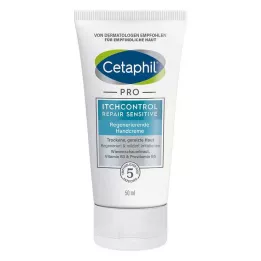 CETAPHIL Crema reparadora para manos sensibles Pro Itch Control, 50 ml