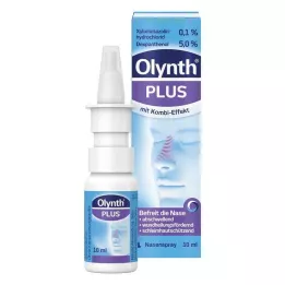 OLYNTH Plus 0,1%/5% para adultos, aerosol nasal, 10 ml