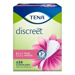 TENA LADY Insertos discretos mini magic, 34 piezas