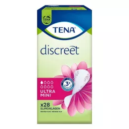 TENA LADY Insertos discretos ultra mini, 28 piezas