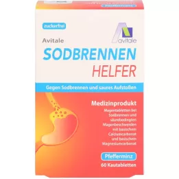 SODBRENNEN Comprimidos masticables Helfer, 60 uds