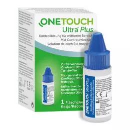 ONE TOUCH Solución de control Ultra Plus, medio, 3,8 ml