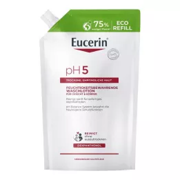 EUCERIN Recambio de loción limpiadora para pieles sensibles pH5, 750 ml