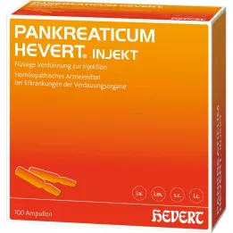 Pankreacum Hevert Ampollas inyectadas, 100 pz