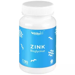 ZINK BISGLYCINAT Cápsulas veganas de 25 mg, 90 uds