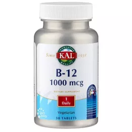 VITAMIN Comprimidos de vitamina B12 de 1000 µg, 50 uds