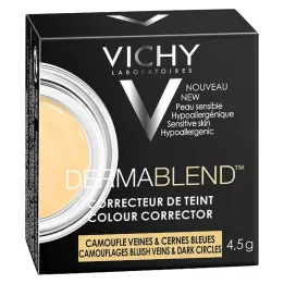 Vichy Dermature color amarillo, 4,5 g