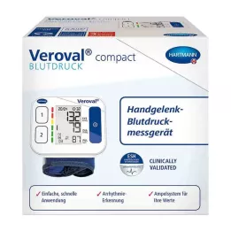 VEROVAL Tensiómetro de muñeca compacto, 1 pieza