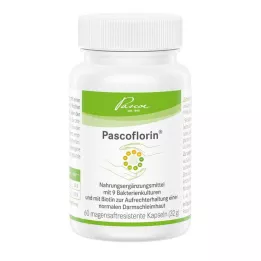 PASCOFLORIN Cápsulas gastrorresistentes, 60 uds