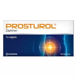 PROSTUROL Supositorios, 30 uds