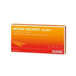 HEPAR HEVERT AMPOULAS DE INJECTO, 10 pz