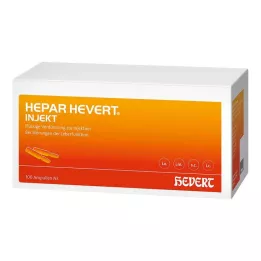 HEPAR HEVERT ampollas inyectables, 100X2 ml