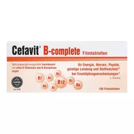 CEFAVIT Comprimidos recubiertos con película B-complete, 100 uds