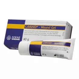 LAVANID Gel para heridas con polihexanida al 0,04%, 1X40 g