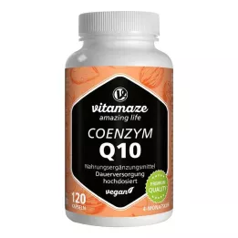 COENZYM Cápsulas veganas de Q10 200 mg, 120 uds