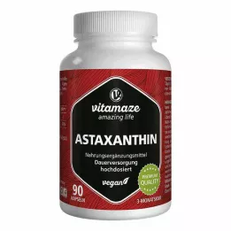 ASTAXANTHIN Cápsulas veganas de 4 mg, 90 uds