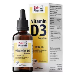 VITAMIN D3 TROPFEN 1.000 U.I. 2100 Tro.ZeinPharma, 50 ml