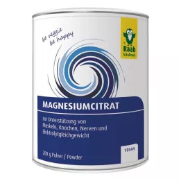 Polvo de citrato de magnesio, 200 g