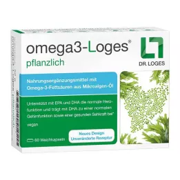 Cápsulas vegetales OMEGA3-Loges, 60 uds